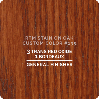 General Finishes RTM Wood Stain Custom Color Color - #135 (ON OAK)