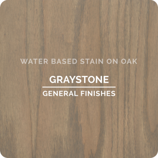 General Finishes Water Based Wood Stain - Graystone (ON OAK)