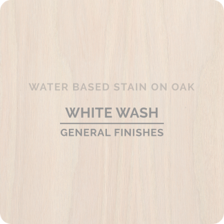 General Finishes Water Based Wood Stain - Whitewash (ON OAK)