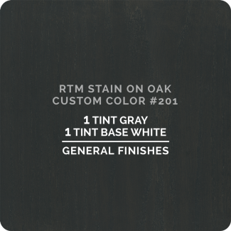 General Finishes RTM Wood Stain Custom Color - #201 (ON OAK)