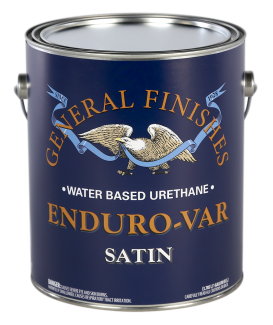 General Finishes Water Based Topcoat Enduro-Var Urethane Topcoat, Gallon