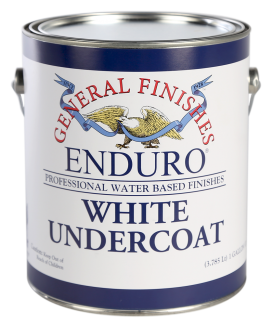 General Finishes Water Based White Primer Enduro White Undercoat, Gallon