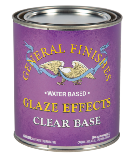 General Finishes Clear Base Glaze Effects, Quart