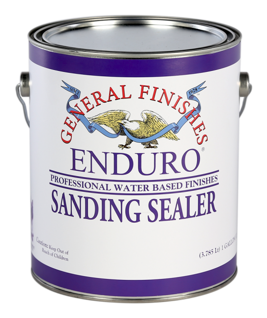 General Finishes Enduro Water Based Sanding Sealer, Gallon