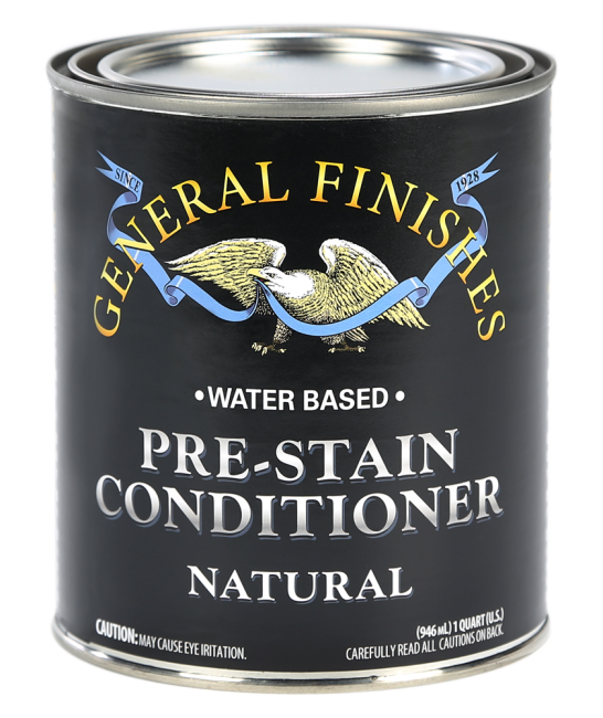 General Finishes Natural Water Based Pre-Stain Wood Conditioner, Quart