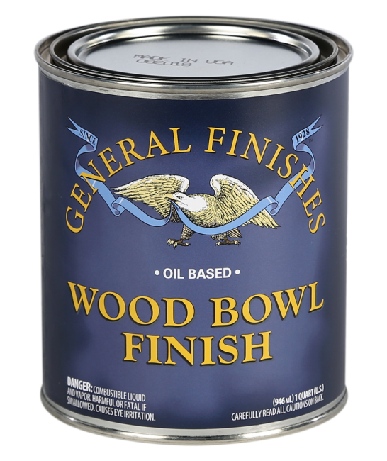 General Finishes Oil Based Wood Bowl Finish, 1 Quart