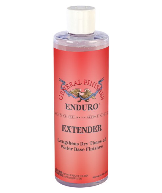 General Finishes Water Based Enduro Extender, 16 oz Bottle