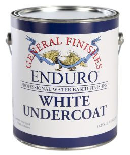 General Finishes Water Based White Primer Enduro White Undercoat, Gallon