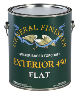 General Finishes Satin Water Based Topcoat Exterior 450, Gallon